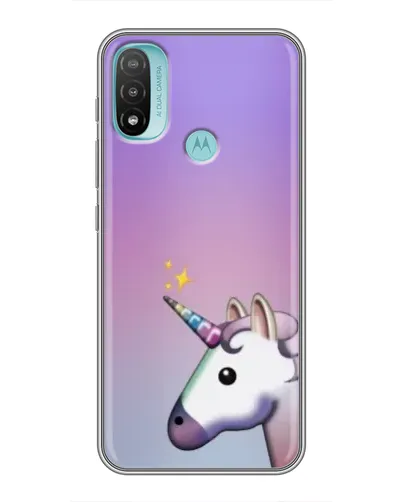 Чехол для Motorola MOTO E40 с картинкой «Единорог градиент» Чехол для Motorola MOTO E40 с картинкой «Единорог градиент»