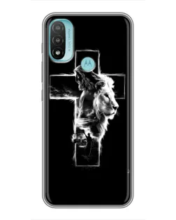 Чехол для Motorola MOTO E40 с картинкой «Сияющий крест Jesus» Чехол для Motorola MOTO E40 с картинкой «Сияющий крест Jesus»