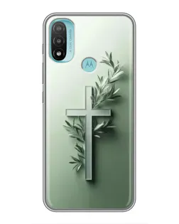 Чехол для Motorola MOTO E40 с картинкой «Оливковая ветвь» Чехол для Motorola MOTO E40 с картинкой «Оливковая ветвь»