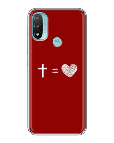 Чехол для Motorola MOTO E40 с картинкой «Уравнение любви» Чехол для Motorola MOTO E40 с картинкой «Уравнение любви»