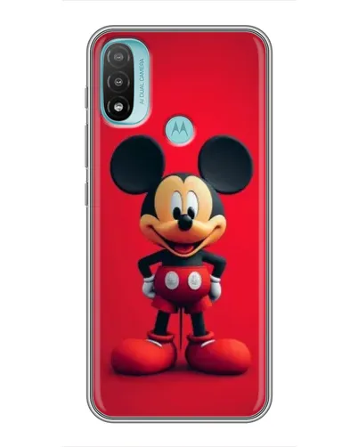 Чехол для Motorola MOTO E40 с картинкой «Mickey в полный рост»