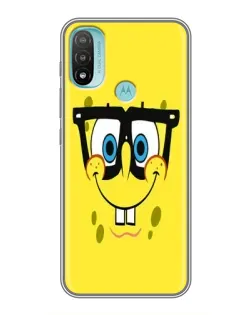 Чехол для Motorola MOTO E40 с картинкой «Минималистичный Спанч Боб» Чехол для Motorola MOTO E40 с картинкой «Минималистичный Спанч Боб»