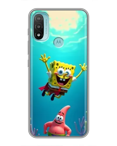 Чехол для Motorola MOTO E40 с картинкой «Спанч Боб под водой» Чехол для Motorola MOTO E40 с картинкой «Спанч Боб под водой»
