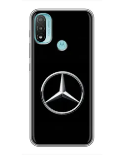 Чехол для Motorola MOTO E40 с картинкой «Mercedes классический лого»
