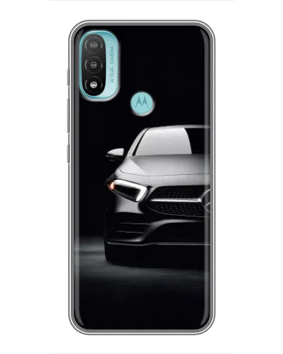 Чехол для Motorola MOTO E40 с картинкой «Свет фар Mercedes» Чехол для Motorola MOTO E40 с картинкой «Свет фар Mercedes»