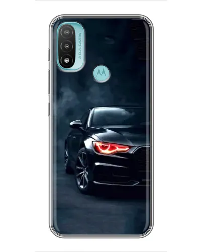 Чехол для Motorola MOTO E40 с картинкой «Audi — хищный взгляд»