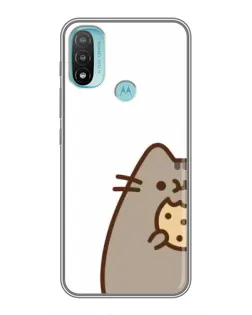 Чехол для Motorola MOTO E40 с картинкой «Пушин с печеньем» Чехол для Motorola MOTO E40 с картинкой «Пушин с печеньем»