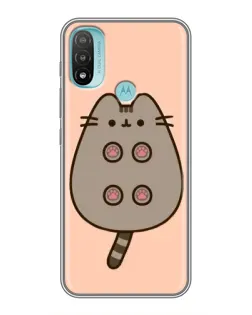 Чехол для Motorola MOTO E40 с картинкой «Пушин пузиком кверху» Чехол для Motorola MOTO E40 с картинкой «Пушин пузиком кверху»