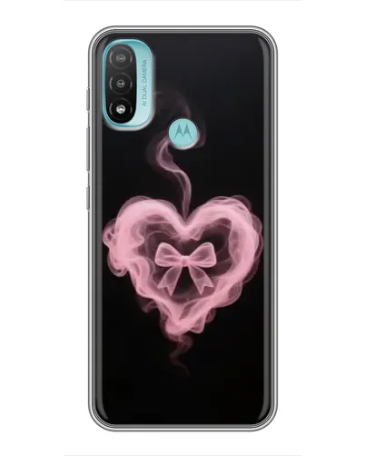 Чехол для Motorola MOTO E40 с картинкой «Дымчатое сердце» Чехол для Motorola MOTO E40 с картинкой «Дымчатое сердце»