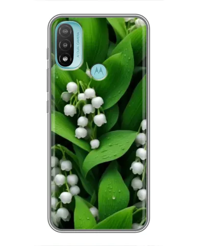 Чехол для Motorola MOTO E40 с картинкой «Ландыши в зелени» Чехол для Motorola MOTO E40 с картинкой «Ландыши в зелени»