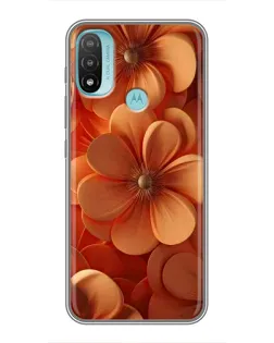 Чехол для Motorola MOTO E40 с картинкой «Оранжевый макро цветок» Чехол для Motorola MOTO E40 с картинкой «Оранжевый макро цветок»