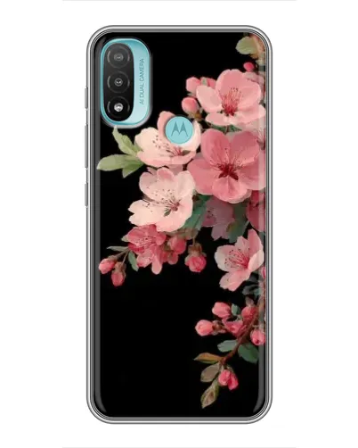 Чехол для Motorola MOTO E40 с картинкой «Розовая ветка сакуры» Чехол для Motorola MOTO E40 с картинкой «Розовая ветка сакуры»
