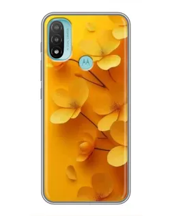 Чехол для Motorola MOTO E40 с картинкой «Золотые лепестки» Чехол для Motorola MOTO E40 с картинкой «Золотые лепестки»