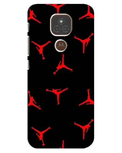 Чехол для Motorola MOTO E7 Plus с картинкой «Jordan Red Pattern» Чехол для Motorola MOTO E7 Plus с картинкой «Jordan Red Pattern»