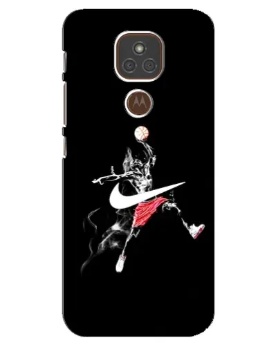 Чехол для Motorola MOTO E7 Plus с картинкой «Jordan Jumpman» Чехол для Motorola MOTO E7 Plus с картинкой «Jordan Jumpman»