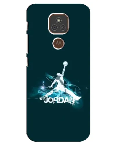 Чехол для Motorola MOTO E7 Plus с картинкой «Jordan Blue Fire» Чехол для Motorola MOTO E7 Plus с картинкой «Jordan Blue Fire»