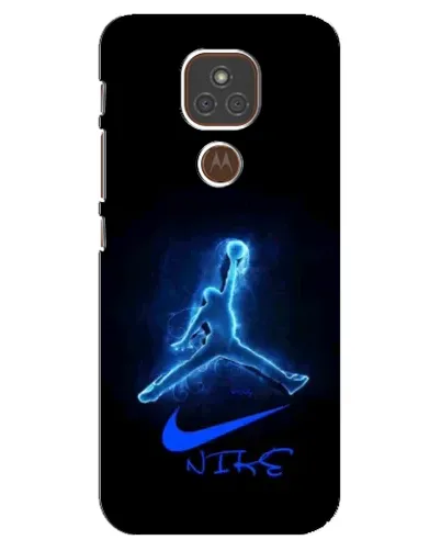 Чехол для Motorola MOTO E7 Plus с картинкой «Jordan Neon Blue» Чехол для Motorola MOTO E7 Plus с картинкой «Jordan Neon Blue»