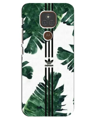 Чехол для Motorola MOTO E7 Plus с картинкой «Пальмовые листья адидас» Чехол для Motorola MOTO E7 Plus с картинкой «Пальмовые листья адидас»