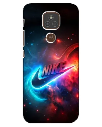 Чехол для Motorola MOTO E7 Plus с картинкой «Огненный логотип Nike» Чехол для Motorola MOTO E7 Plus с картинкой «Огненный логотип Nike»