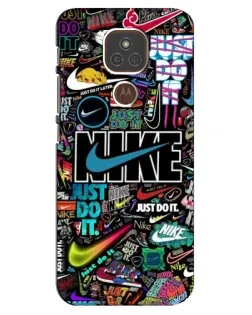 Чехол для Motorola MOTO E7 Plus с картинкой «Яркий коллаж Nike» Чехол для Motorola MOTO E7 Plus с картинкой «Яркий коллаж Nike»