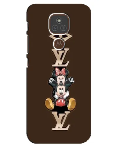 Чехол для Motorola MOTO E7 Plus с картинкой «LV и Микки Маус» Чехол для Motorola MOTO E7 Plus с картинкой «LV и Микки Маус»