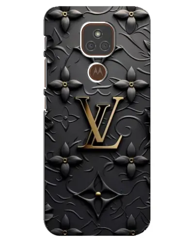 Чехол для Motorola MOTO E7 Plus с картинкой «Кожаная текстура LV» Чехол для Motorola MOTO E7 Plus с картинкой «Кожаная текстура LV»