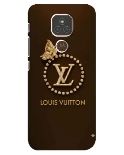 Чехол для Motorola MOTO E7 Plus с картинкой «LV — золотая печать» Чехол для Motorola MOTO E7 Plus с картинкой «LV — золотая печать»