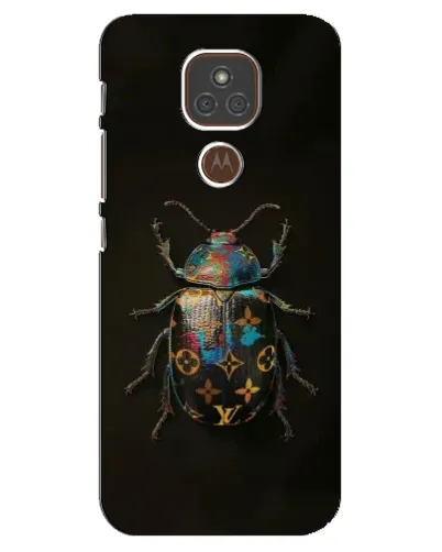 Чехол для Motorola MOTO E7 Plus с картинкой «LV — мраморный принт» Чехол для Motorola MOTO E7 Plus с картинкой «LV — мраморный принт»