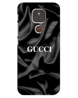 Чехол для Motorola MOTO E7 Plus с картинкой «Gucci — шелковые волны»