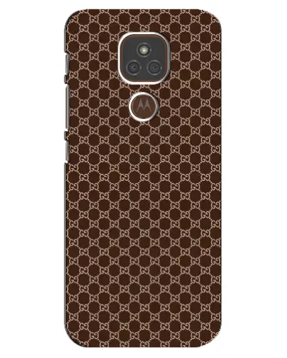 Чехол для Motorola MOTO E7 Plus с картинкой «Gucci — шоколадная сетка» Чехол для Motorola MOTO E7 Plus с картинкой «Gucci — шоколадная сетка»