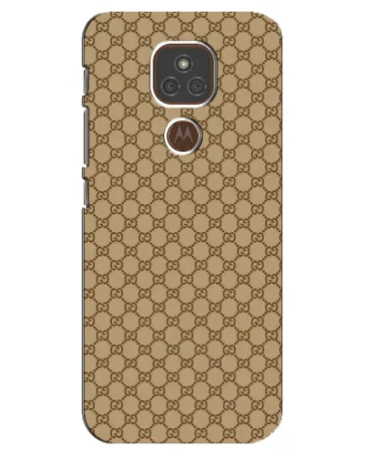Чехол для Motorola MOTO E7 Plus с картинкой «Gucci — классический беж» Чехол для Motorola MOTO E7 Plus с картинкой «Gucci — классический беж»