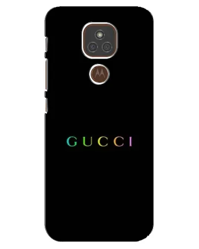 Чехол для Motorola MOTO E7 Plus с картинкой «Gucci — неоновый минимализм» Чехол для Motorola MOTO E7 Plus с картинкой «Gucci — неоновый минимализм»