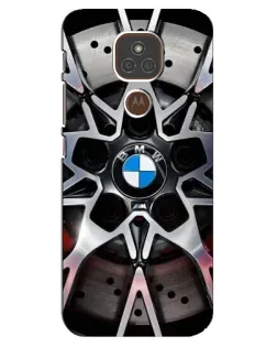 Чохол для Motorola MOTO E7 Plus з картинкою «BMW — деталь диска»