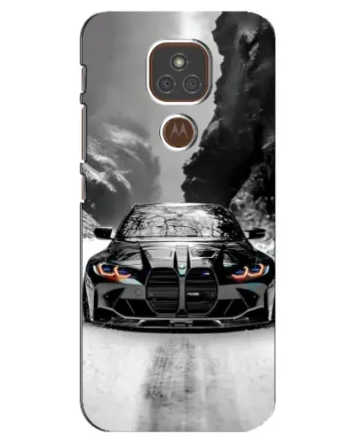 Чехол для Motorola MOTO E7 Plus с картинкой «BMW — акварельный дрифт» Чехол для Motorola MOTO E7 Plus с картинкой «BMW — акварельный дрифт»