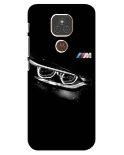 Чехол для Motorola MOTO E7 Plus с картинкой «BMW — взгляд тигра»