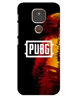 Чехол для Motorola MOTO E7 Plus с картинкой «Яркий логотип PUBG» Чехол для Motorola MOTO E7 Plus с картинкой «Яркий логотип PUBG»