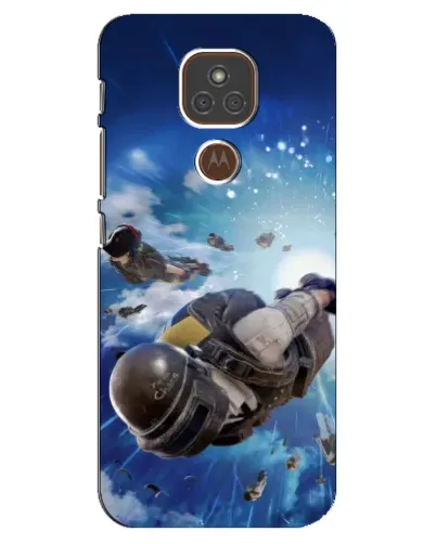 Чехол для Motorola MOTO E7 Plus с картинкой «Десант PUBG — прыжок» Чехол для Motorola MOTO E7 Plus с картинкой «Десант PUBG — прыжок»