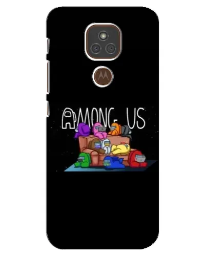 Чехол для Motorola MOTO E7 Plus с картинкой «Логотип Among Us» Чехол для Motorola MOTO E7 Plus с картинкой «Логотип Among Us»