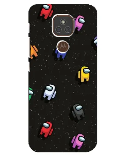 Чехол для Motorola MOTO E7 Plus с картинкой «Космический паттерн Among Us» Чехол для Motorola MOTO E7 Plus с картинкой «Космический паттерн Among Us»