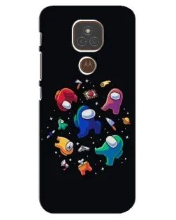 Чехол для Motorola MOTO E7 Plus с картинкой «Among Us космос» Чехол для Motorola MOTO E7 Plus с картинкой «Among Us космос»