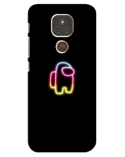 Чехол для Motorola MOTO E7 Plus с картинкой «Among Us градиент» Чехол для Motorola MOTO E7 Plus с картинкой «Among Us градиент»