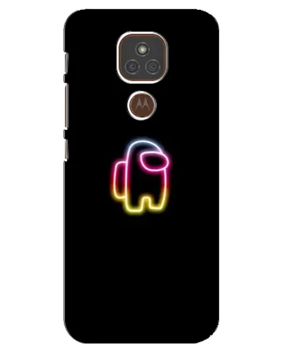 Чехол для Motorola MOTO E7 Plus с картинкой «Among Us градиент» Чехол для Motorola MOTO E7 Plus с картинкой «Among Us градиент»