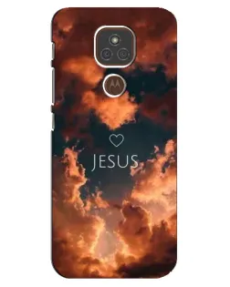 Чехол для Motorola MOTO E7 Plus с картинкой «Сияние Имени Jesus» Чехол для Motorola MOTO E7 Plus с картинкой «Сияние Имени Jesus»