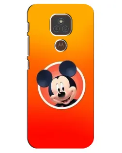 Чехол для Motorola MOTO E7 Plus с картинкой «Mickey в круге» Чехол для Motorola MOTO E7 Plus с картинкой «Mickey в круге»