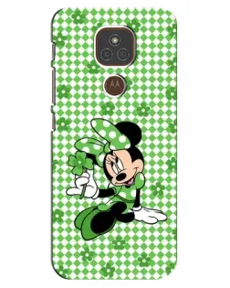 Чехол для Motorola MOTO E7 Plus с картинкой «Mickey в клетку» Чехол для Motorola MOTO E7 Plus с картинкой «Mickey в клетку»