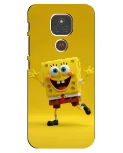 Чехол для Motorola MOTO E7 Plus с картинкой «Позитивный Губка Боб» Чехол для Motorola MOTO E7 Plus с картинкой «Позитивный Губка Боб»