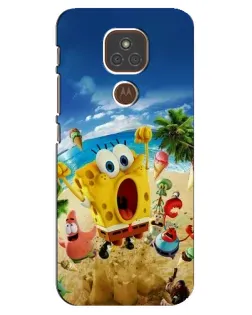 Чехол для Motorola MOTO E7 Plus с картинкой «Развлечения на пляже» Чехол для Motorola MOTO E7 Plus с картинкой «Развлечения на пляже»