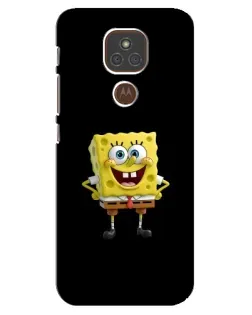 Чехол для Motorola MOTO E7 Plus с картинкой «Классический Губка Боб» Чехол для Motorola MOTO E7 Plus с картинкой «Классический Губка Боб»