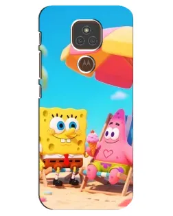 Чехол для Motorola MOTO E7 Plus с картинкой «Отдых на пляже» Чехол для Motorola MOTO E7 Plus с картинкой «Отдых на пляже»