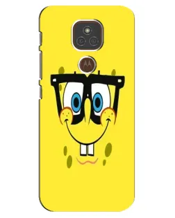 Чехол для Motorola MOTO E7 Plus с картинкой «Минималистичный Спанч Боб» Чехол для Motorola MOTO E7 Plus с картинкой «Минималистичный Спанч Боб»